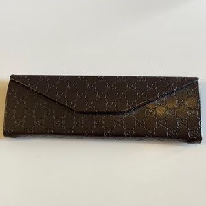 Gucci eyeglasses case. New. Never used.
